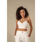 Top Lícuri - Coleção Arara Azul. 