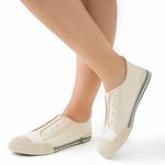 Tênis Casual Lume - Natural 