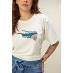 Camiseta Baleia Jubarte Branca