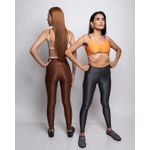 Conjunto Calca e Top Fitness Feminino Alice Poliamida Com Elastano Carbox com Mango
