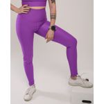 Conjunto Calça e Top Fitness Feminino Laura Poliamida Com Elastano Fuschia