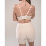 Conjunto Short e Top Fitness Feminino Poliamida Com Elastano 