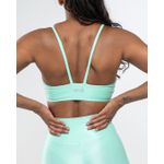 Top Fitness Feminino Sophya Poliamida Com Elastano Verde 