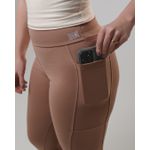 Calça Legging com Bolso moca Mocha 