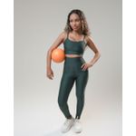 Calça Legging com Bolso Verde