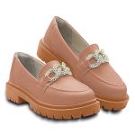 Sapato Loafer Adulto Bege