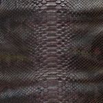 Couro de cobra acabado/curtido BC (Python reticulatus) - VIOLA