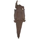 Couro de Jacare Acab. HB (Caiman Yacare) Tabaco Cera 01 - 9251