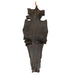 Couro De Jacaré BL. (Caiman Yacare) Café