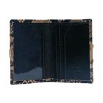 Porta Documento em Couro de Cobra (Python reticulatus) - Creme