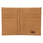 Carteira Masculina Em Couro de Avestruz (Struthio camelus) Whisky