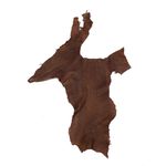 Couro de Pescoço De Avestruz (Struthio camelus) Tabaco M