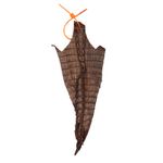 Retalhos em couro de jacaré - Caiman yacare (Rabo) 