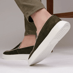 30204 NOBUCK MILITAR FLOATER OFF WHITE BOGOTA GELO