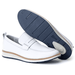 9001 Couro Premium Comfort Branco
