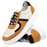 37000 COMFORT OFF WHITE NOBUCK CASTOR NOBUCK PRETO PORTO BRANCO