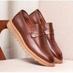 Mocassim Loafer Masculino Tratorado Premium