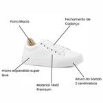 Tenis Feminino Star Casual Sapatenis Leve Confortável