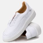 Sapatenis Casual Masculino Comfort Branco 