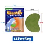 Adesivo para dor no Ombro - Shoulder Pain Plaster - Emplastro para Ombro – Kit com 12 unidades