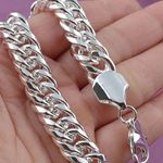 Pulseira para Mulheres e Homens em Prata Esterlina 925 – Acessório Masculino e Feminino para Festas, Presente Versátil e Elegante