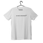 Camiseta Masculina Hubpodcast Amiguinhos Branca