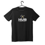 Camiseta Masculina Hubpodcast Preta