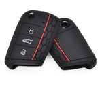 Capa Chave Canivete Vw Silicone Novo Golf Mk7 Tcross Nivus