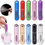 Frasco Spray para Perfume Portátil Recarregável de 5ml - Pulverizador Vazio para Cosméticos - Bolsa Viagem