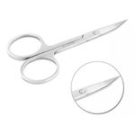 Tesoura para cortar pelo de Barba Bigode Nariz Orelha Sobrancelhas e Unhas – ZOLO – 100% Inox