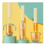 Kit Limpeza 3 Escovas para Lavar Louça Garrafas Copos Jarras Mamadeiras - ELÉTRICA Silicone