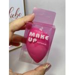 Esponja Facial em Formato de Gota Chanfrada para Maquiagem