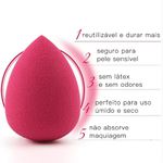 Kit 2 Esponjas para Maquiagem Polvo e Gota – Ruby Anjo