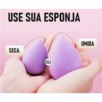 Kit 2 Esponjas para Maquiagem Polvo e Gota – Ruby Anjo