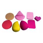 Kit com 8 Esponjas de Maquiagem DLB8