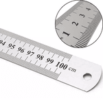 Régua de Aço Inox Flexível 100 cm