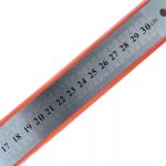 Régua de Aço Inox Flexível 30 cm