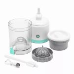 Espremedor de Frutas Portátil Elétrico Mini Juicer Suco Laranja Automático Processador Recarregável USB