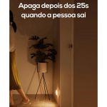 Lâmpada com Sensor de Presença LED Recarregável, Sem Fio, Ideal para Iluminação Noturna em Casa, Quarto, Escada, Guarda-Roupa, Banheiro e Corredor