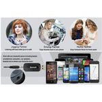Transmissor e Receptor Bluetooth para Carro, Compatível com Som Automotivo, USB e P2 - Modelo B02