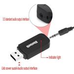 Transmissor e Receptor Bluetooth para Carro, Compatível com Som Automotivo, USB e P2 - Modelo B02