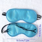 Máscara de Dormir para Uso Doméstico – Máscara de Olhos Respirável para Dormir no Carro, Avião, Ônibus, Viagens, Escritório – Acessório Presente para Distúrbios do Sono