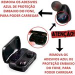 Fone De Ouvido bluetooth 5.1 M10 Sem Fio tws Estéreo Com Pod Carregador