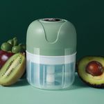 Mini Processador Triturador Sem Fio Elétrico 250ML De Alimentos Para Legumes Alho Gengibre