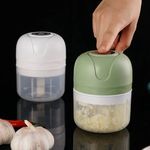 Mini Processador Triturador Sem Fio Elétrico 250ML De Alimentos Para Legumes Alho Gengibre