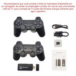 Videogame Stick 10mil 2 Controles Sem Fio Console Original