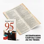 Livro 95 Teses - Martinho Lutero - Versão Trilíngue Latim, Inglês e Português