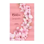 Biblia Sagrada RC Letra Gigante Com Harpa Avivada E Corinhos Capa Dura Ramos Flores