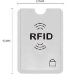 Capinha Porta Cartão com Proteção Antifurto RFID e Bloqueio de Aproximação