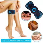 Massageador Estimulador Muscular Elétrico Cervical EMS com Eletroterapia para Alívio de Dor e Fadiga no Pescoço Perna Lombar Abdomen